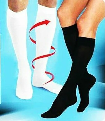 

Unisex antifatigue compression socks soothe tired achy leg reduce swelling elastic socks as slimming leg socks AS SEEN ON TV