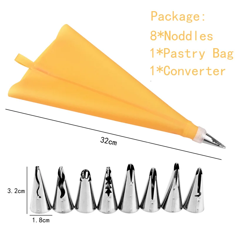 cake nozzle package