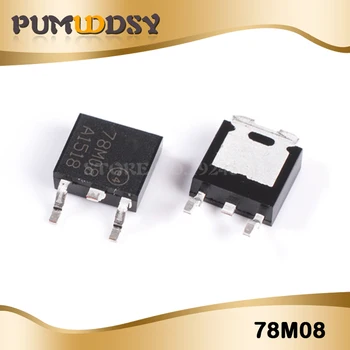 

10pcs/lot 7808 78M08 L78M08CDT L78M08 TO-252 Free shipping IC