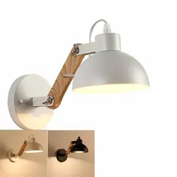 Креативные белые/черные простые светильники кухня столовая спальня фойе Настенные светильники в помещении украшения