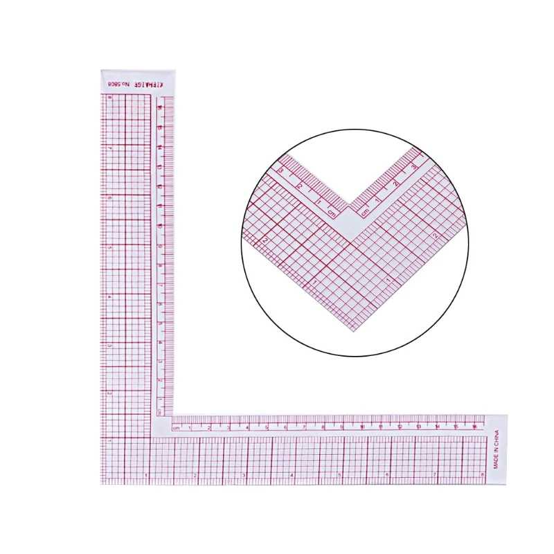

Plastic Sewing Square Curve Ruler Tailor Drawing Craft Tool DIY Supply Tool