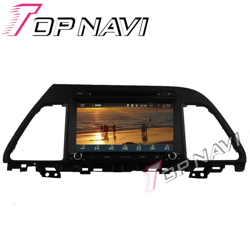 Topnavi 8 дюймовый Восьмиядерный Android 0 Автомобильный GPS навигатор для HYUNDAI SONATA LF 2015