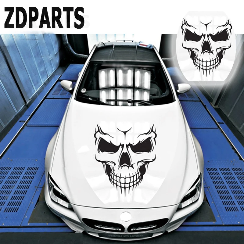 ZDPARTS 1X череп автомобильная Вентиляционная решетка дверь окно колесные наклейки
