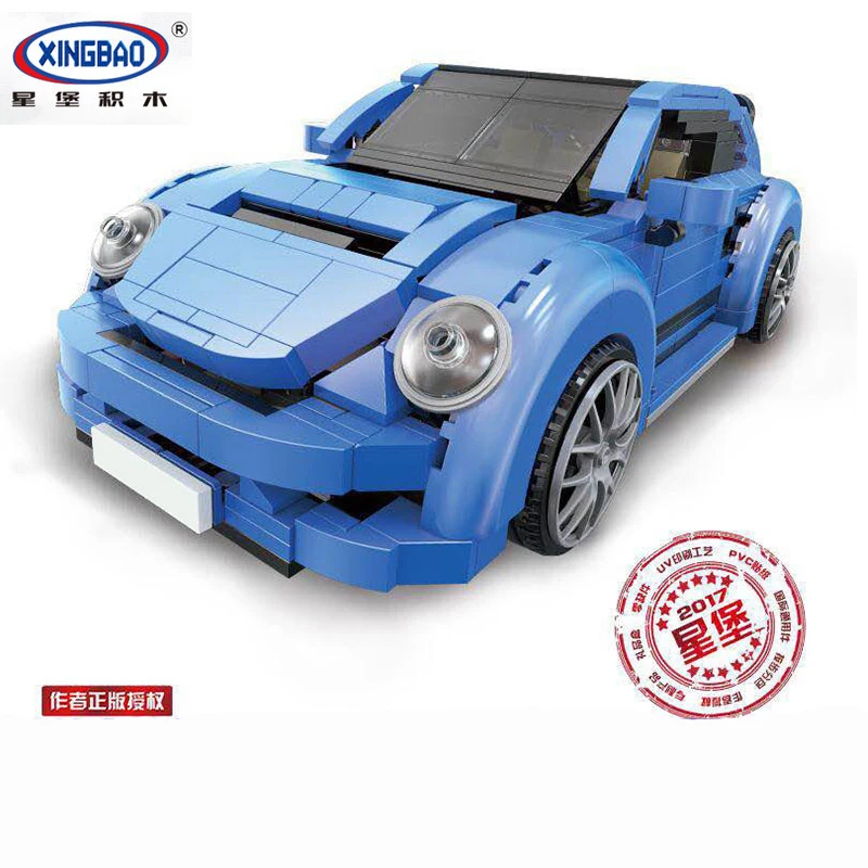 

XingBao 03015 944Pcs Genuine Creative MOC Technic Series The Red Phantom Racing Car Set Building Blocks Bricks Toys XB-03015