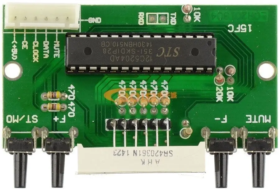 BH1415F FM передатчик плата цифровой дисплей частота 88-108 МГц радио PLL фазоблокировка петли FM стерео передатчик 5 в 12 В DC