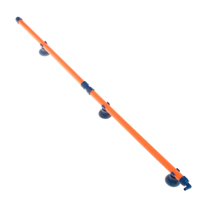 1 шт. воздушно-пузырьковая настенная трубка для аквариума " /10"/1" /18"/2" /28" - Цвет: Orange