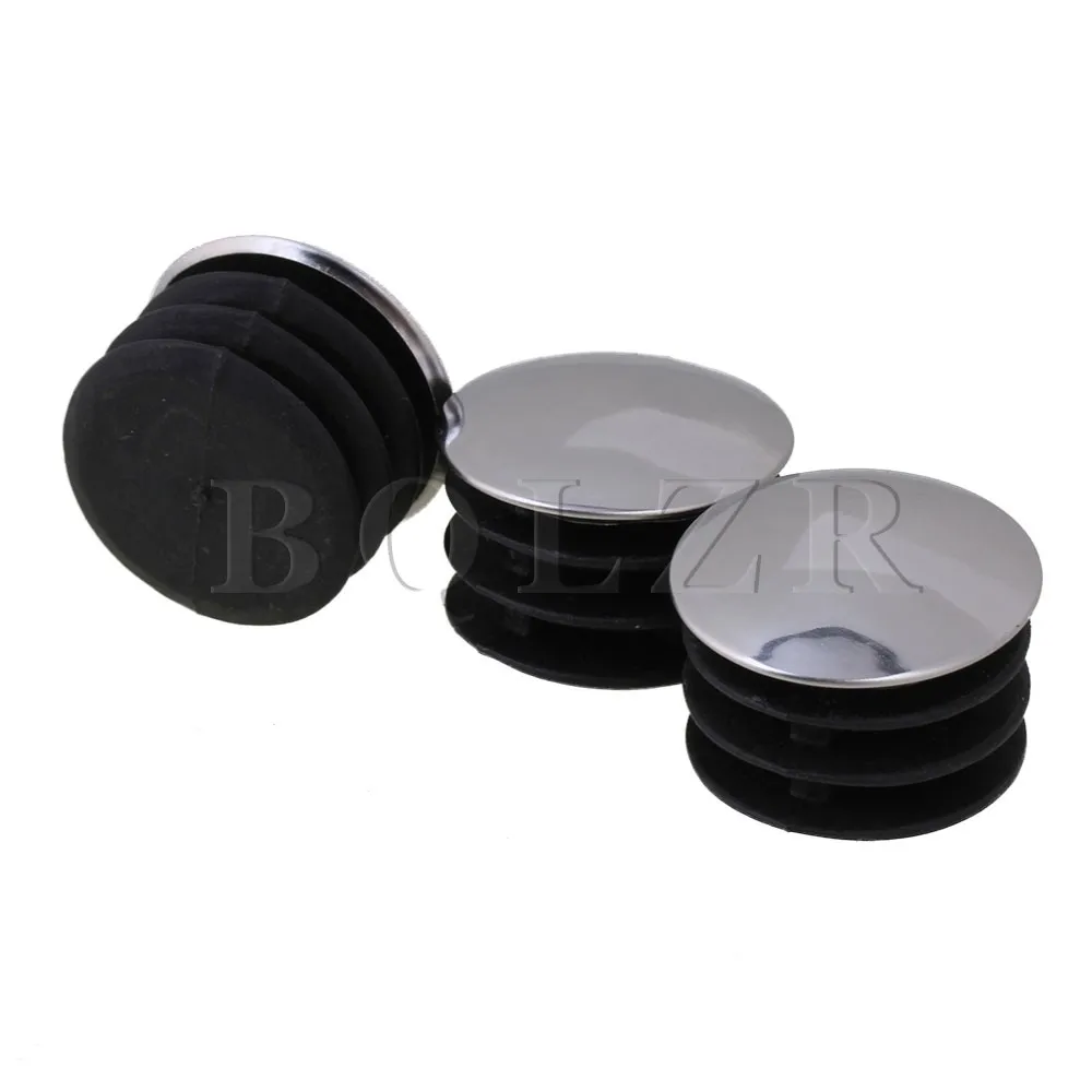 Втулка для труб BQLZR 10x из алюминиевого сплава 2 5 см серебристая|plastic cap plugs|insertinsert plug