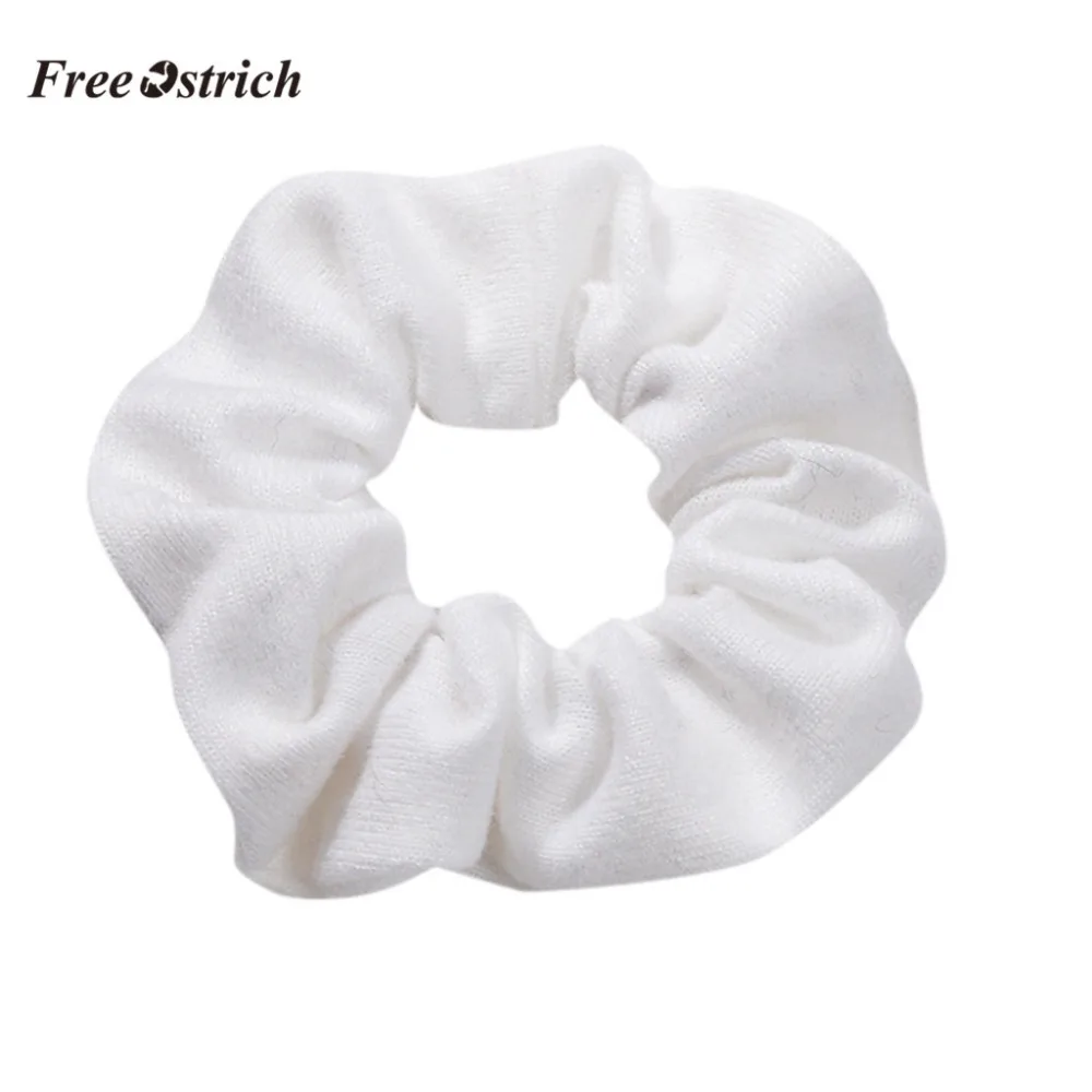 

Free Ostrich Clothes hair band Women Elastic Hair Rope Ring Tie Scrunchie Ponytail Holder Hair Band Headband sports head band