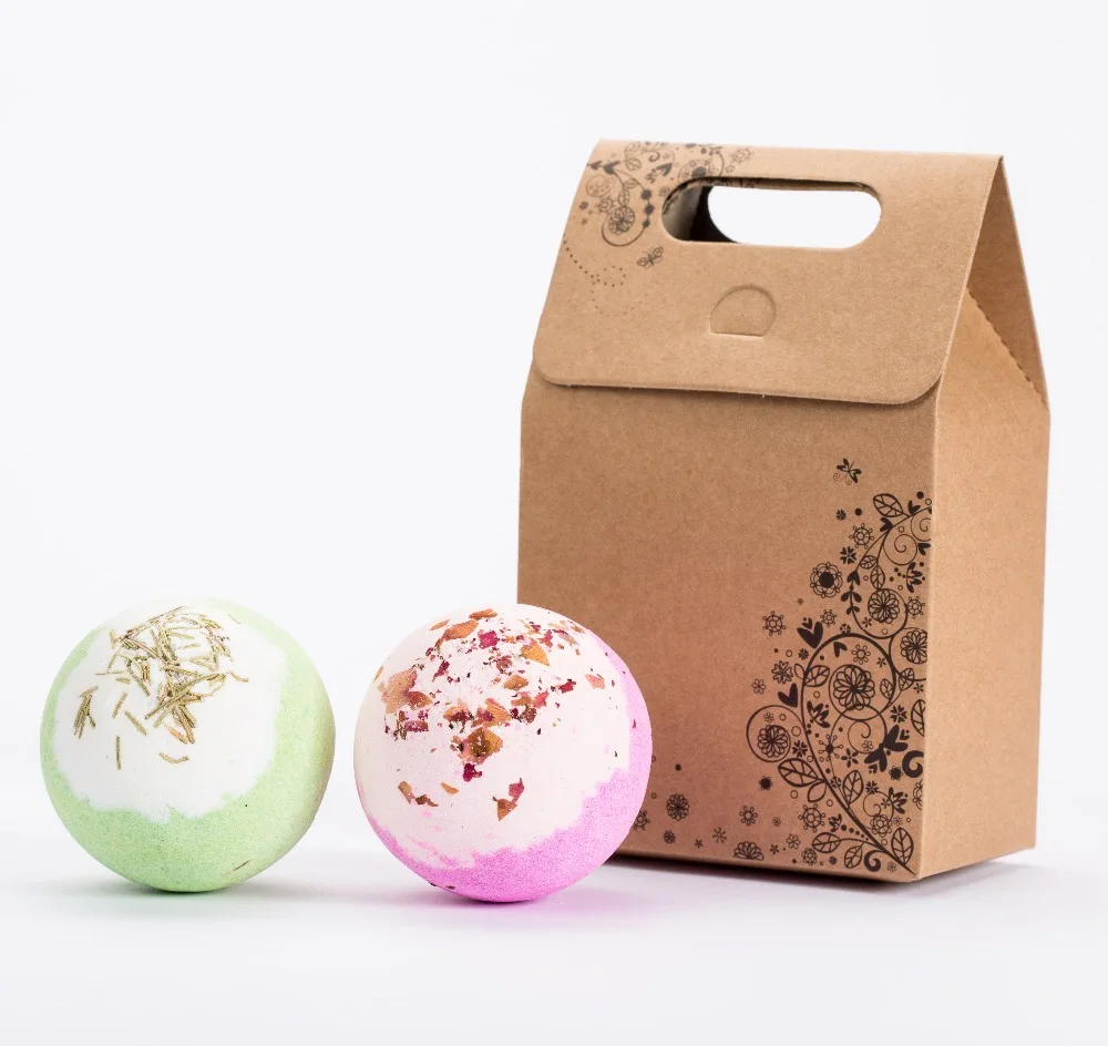2X120g bath bombs luxury bath experience aromatic scents moisturizing ingredients handmade gift sets 1 2X120g bath bombs luxury bath experience aromatic scents moisturizing ingredients handmade gift sets 3