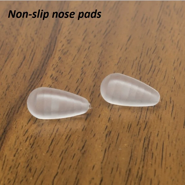 Аксессуары для очков силиконовые носоупоры для очков очки стилус Универсальный нос Нарис лист независимо от левого правого 100 пар