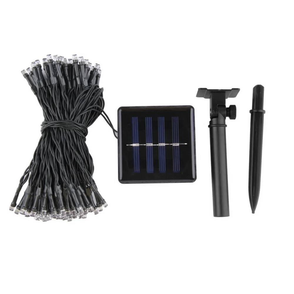 

ICOCO Outdoor Solar panel Powered Light 100 LED automatic Garden waterproof Christmas Party String Fairy Decoration Lamp saerch
