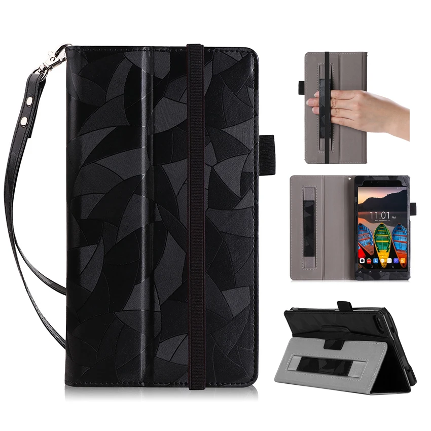 

Tab 7 Essential 7304F 7304I 7304X PU Leather Case Cover for Lenovo tab 7 Tab7 Essential TB-7304F Protective Stand Tablet PC Skin