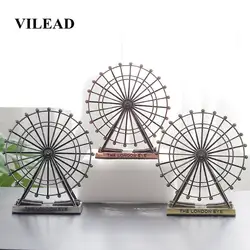 VILEAD 15 см железное вращающееся колесо обозрения статуэтки скандинавские креативные лондонские глаза ремесло гостиная украшения для дома