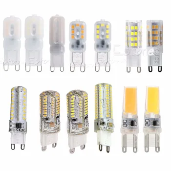 

Popular G4 Dimmable LED Corn Bulb Silicone Crystal Light 2835/3014 SMD/COB Lamp New