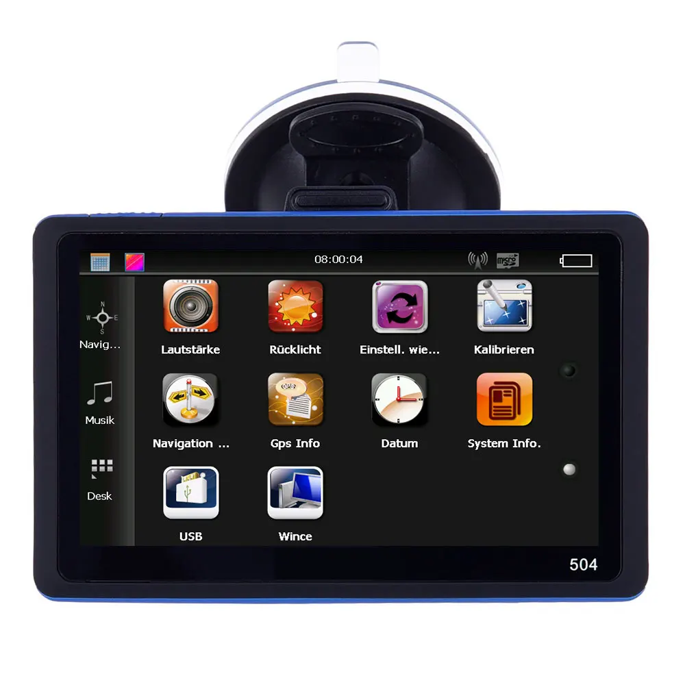  Vehemo 8GB ROM 3D View Map GPS Navigation Car Navigation Pratical GPS Spoken Driver Alerts TF Card 