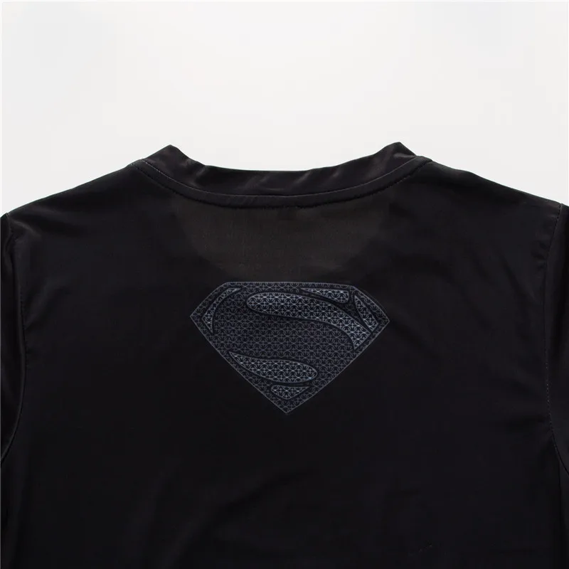 Футболки с изображением супергероев, мужские компрессионные футболки, бодибилдинг, фитнес-топы, футболки, Супермен, Бэтмен, для косплея Железного человека, бренд ZOOTOP BEAR