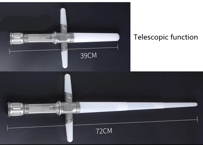 Меч светильник саблей УБИРАЮЩАЯСЯ игрушка светильник саблей Дети Любимый светодиодный мигающий светильник саблей ПВХ Коллекция подарков игрушка подарок на день рождения