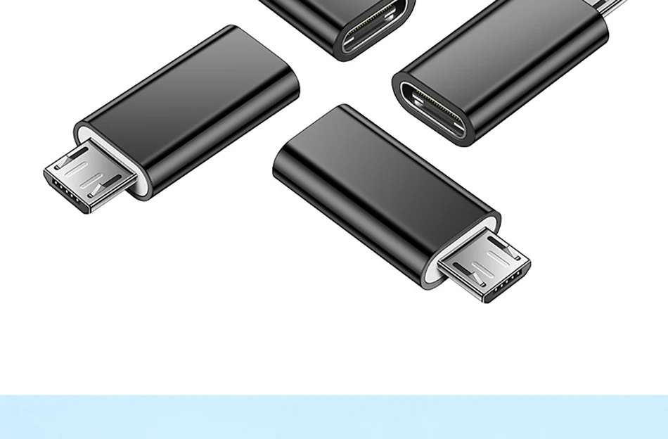 !ACCEZZ Micro USB Male To Type-C Female Adapter For Samsung Galaxy S6 S7 Huawei Xiaomi Redmi 4X Note 5 OTG USB Android Converter (8)