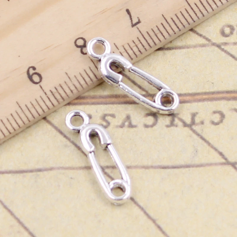 20pcs Charms Moon 18x10mm Tibetan Silver Color Pendants Antique Jewelry Making DIY Handmade Craft