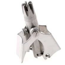 1 шт. 304 нержавеющая сталь ручное мытье вибрисса устройство механический триммер для волос в носу бритье и удаление волос