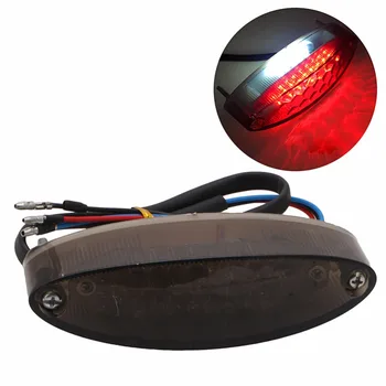

HNGCHOIGE Motorcycle 28 LED Brake Running Turn License Plate Tail Light Quad ATV Bike