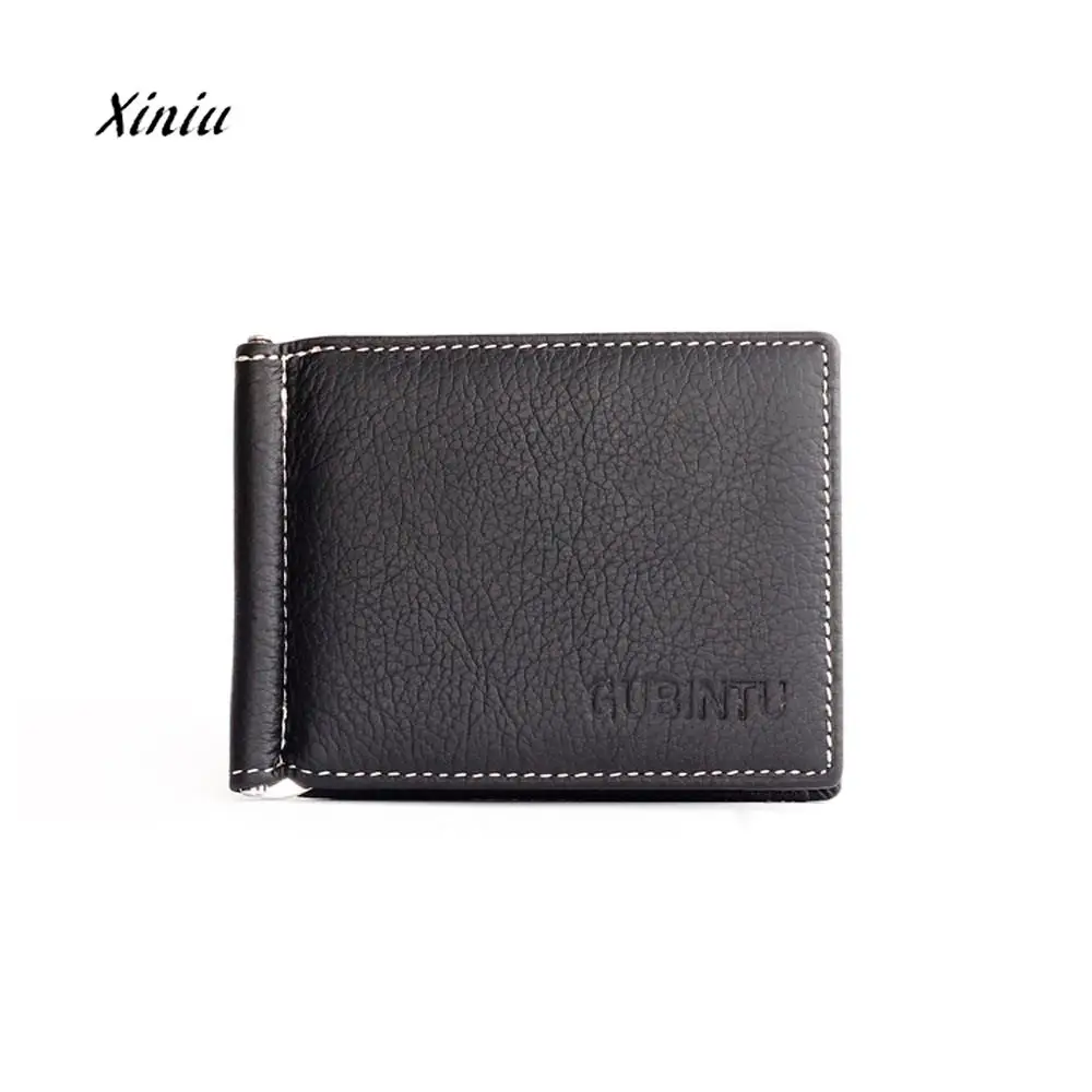 

High Quality Wallets Men Leather Bifold Wallet Credit ID Card Holder Slim Coin Purse Man Business Brand Wallets For Male