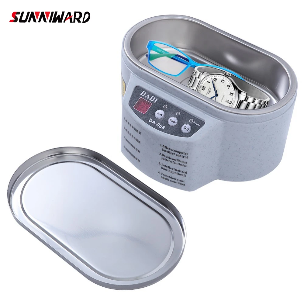 

Mini Ultrasonic Cleaner Jewelry Glasses Circuit Board Cleaning Machine Intelligent Control Ultrasonic Cleaner Bath