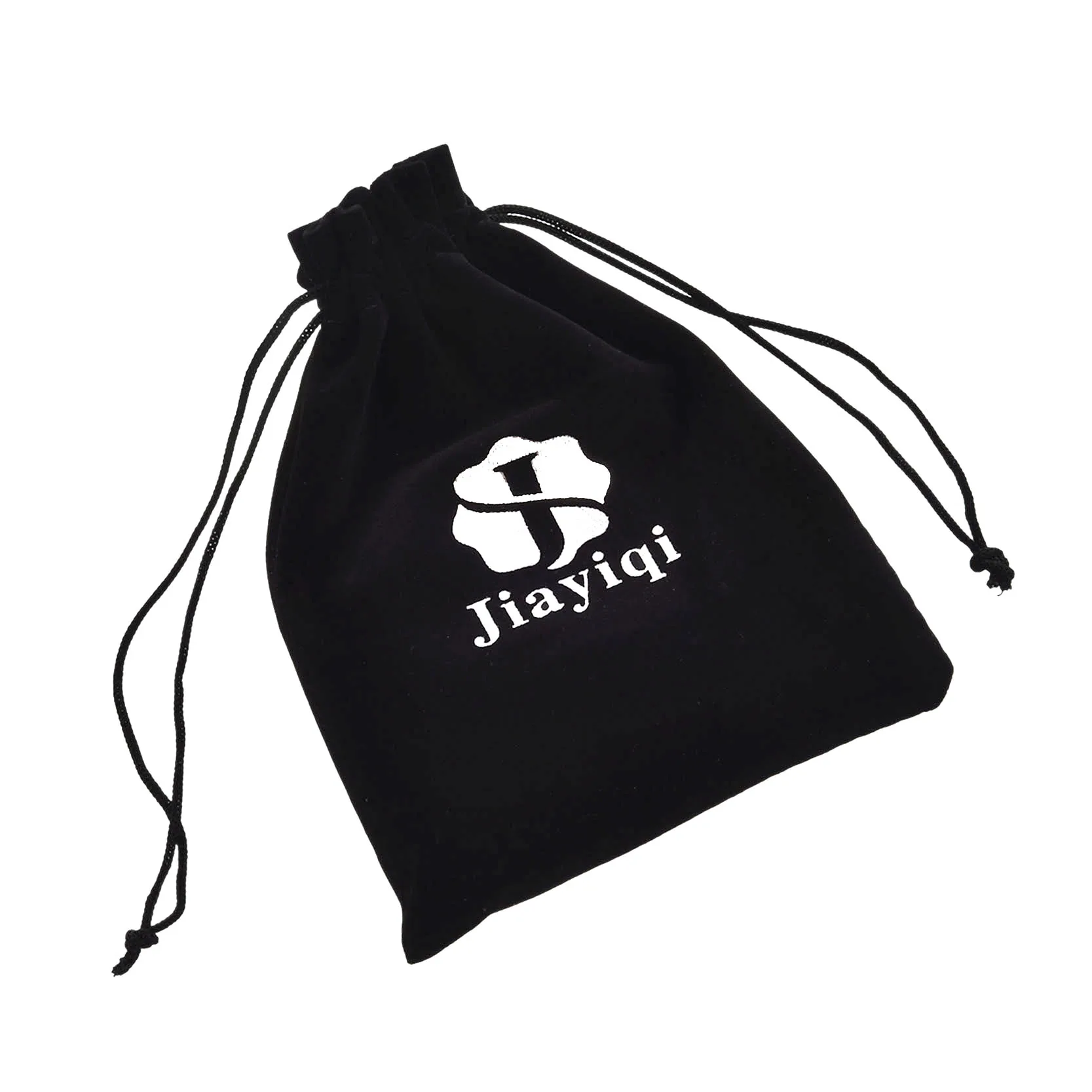 Buy Jiayiqi Jiayiqi Velvet Drawstring Pouches Black Jewelry Gift Bags Rectangle