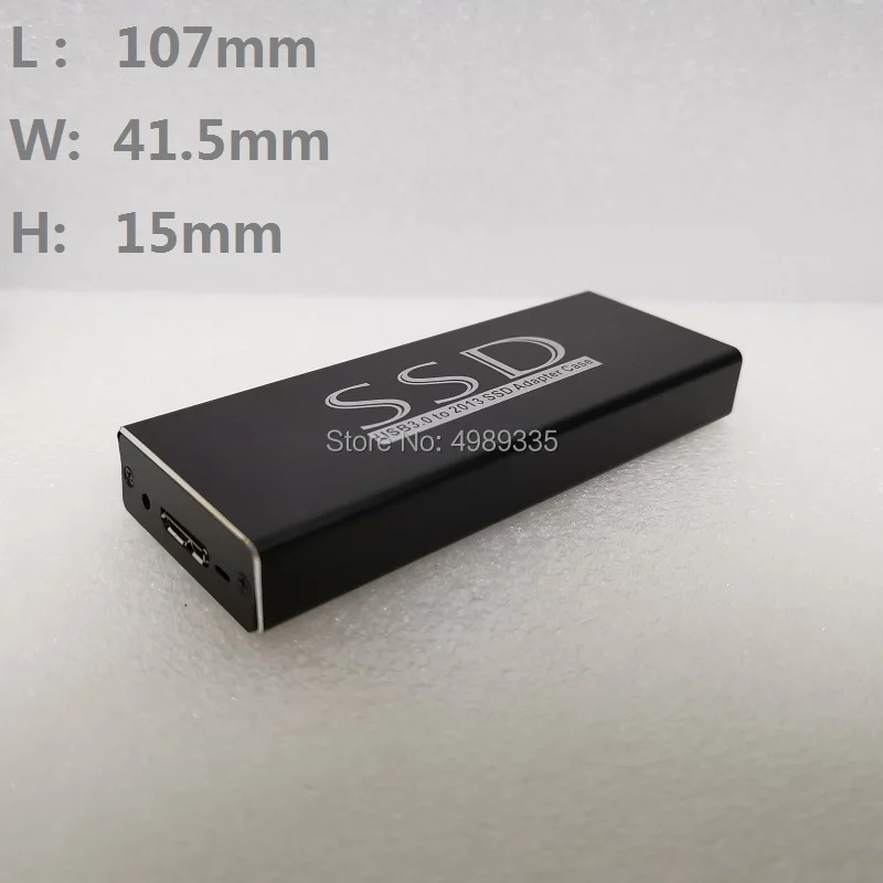 

MacBook Air Pro Retina 2013 2014 2015 SSD Hard Disk Box usb3.0