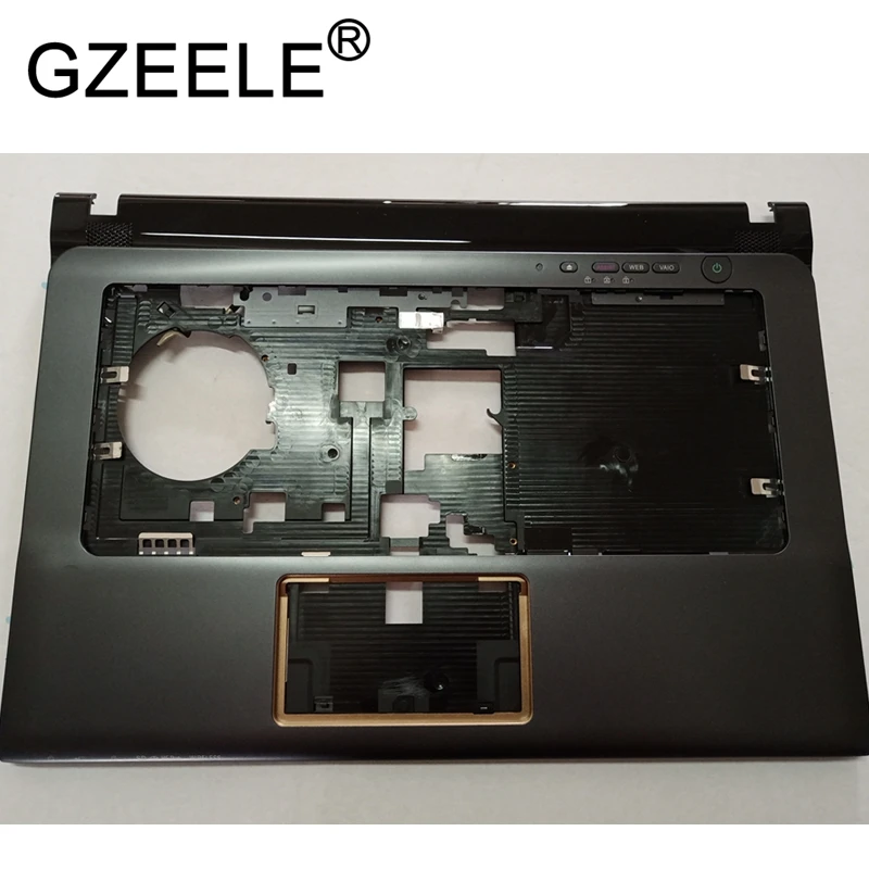 GZEELE чехол для sony vaio SVE14 SVE14A SVE14A1 SVE14A2 SVE14A3 SVEA100C верхняя крышка с подставкой для рук клавиатура с сенсорной панелью C чехол