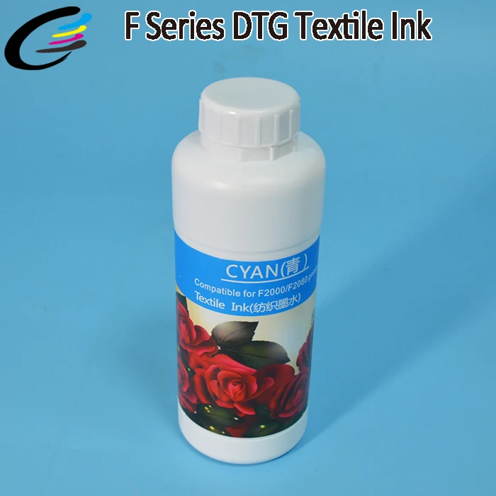 Прямые чернила для цифровой печати по ткани для Epson F2000 чернила DTG