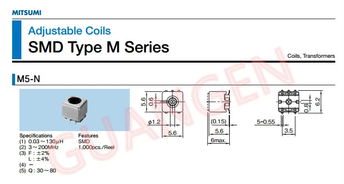 Smd Inductor Size Chart