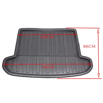 

For All-New Tucson Rear Trunk Cargo Liner Boot Mat Floor Tray Carpet Mud Protector Cover 2016 2017 2018 TL Automobile 4-Door Car