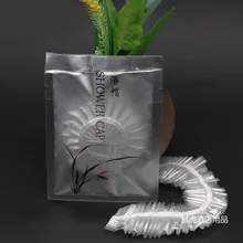 100 шт./лот, Одноразовая крышка для ванной, пластиковое повышенное утолщение, крышка для ванной, для отеля, одноразовые товары для мытья волос, для салона, ванной комнаты, крышка для ванны s