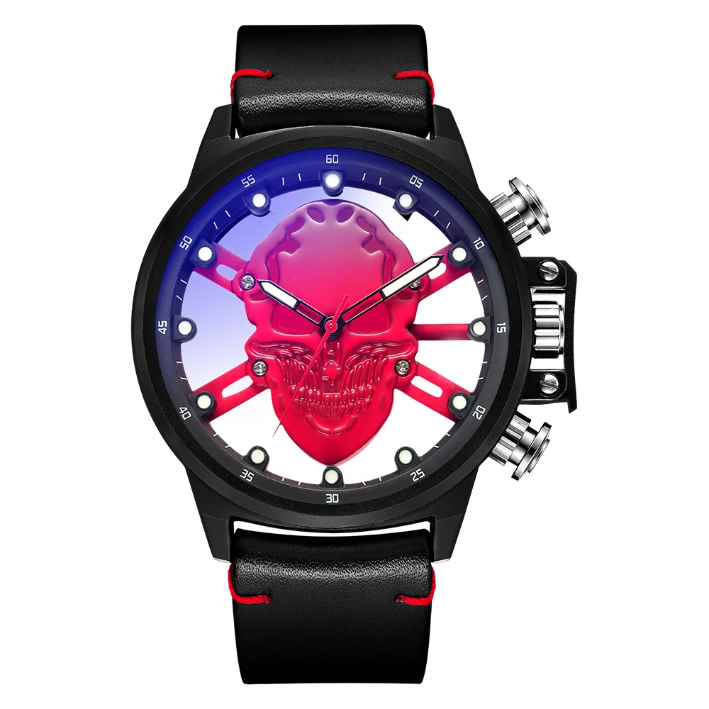 

2019 AAA Newest Top Brand Luxury Mens Watches Top Male Clocks Sport Military Clock Leather Strap Quartz Business Men Watch Gift