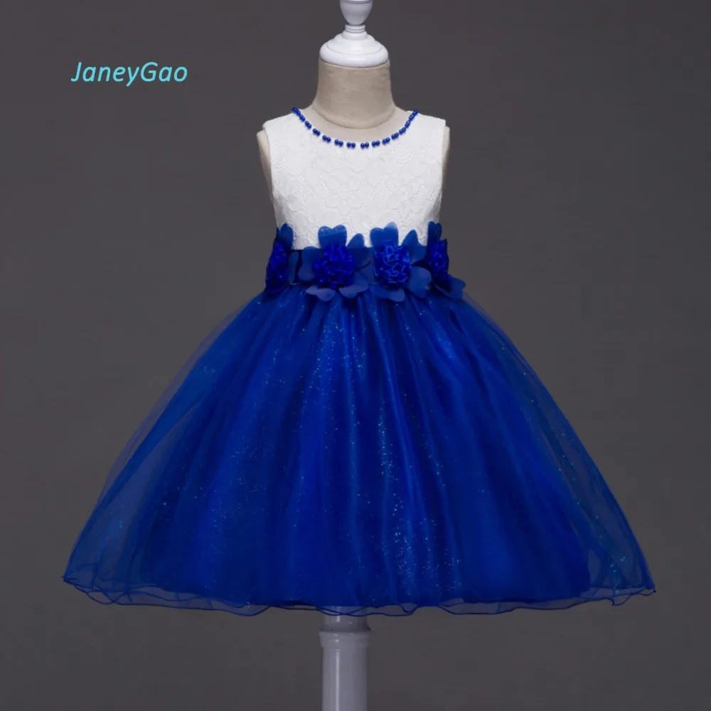 JaneyGao/ г. Платье с цветочным узором для девочек для свадебной вечеринки, официальная одежда для маленьких девочек платье без рукавов с бантом, красное и белое, для торжеств, распродажа