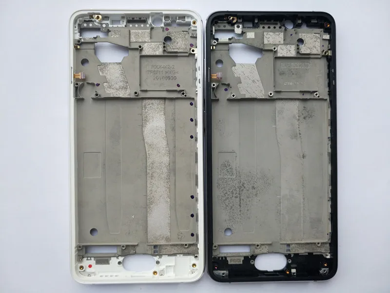 

New LCD Holder Screen Front Frame For MEIZU U10 5 Inch Housing Case With Power Volume Buttons