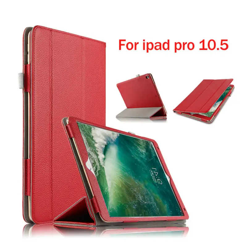 For IPad Pro 10 5 Case 2017 Smart Cover Fundas Genuine Real Leather For ipad pro 10 5 case 2017 smart cover fundas genuine real leather