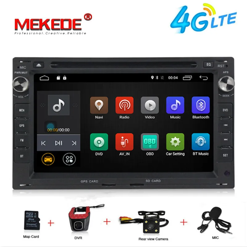 

In stock! Android 7.1 Car dvd player radio GPS for VW Volkswagen PASSAT Golf 4 T4 Passat B5 Sharan 4G WIFI BT RDS free MIC Map