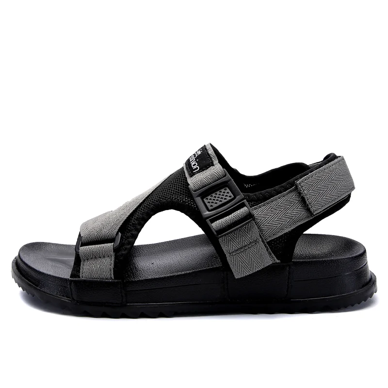 Men's Summer Sandals Light Hook-loop Sandals For Male Canvas Casual Shoes Comfortable Footwear Zapatos big size 36-46 3085m
