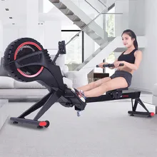R318 высокое качество гребная машина гимназия коммерческий ветер неохоту прокатки машина Крытый Тренажерный Зал домашние упражнения фитнес оборудование