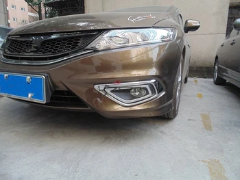 

High Quality Front Head /Back Tail Fog Light Decorative Frame For Honda Jede 2013-2015 Z2EA099