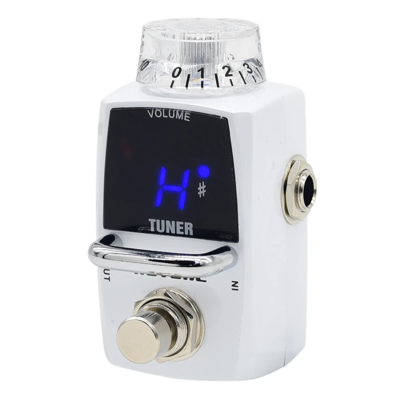 Hotone Smart Tiny Tuner LED Tuning Display True Bypass Guitar Pedal Tuner STU-1