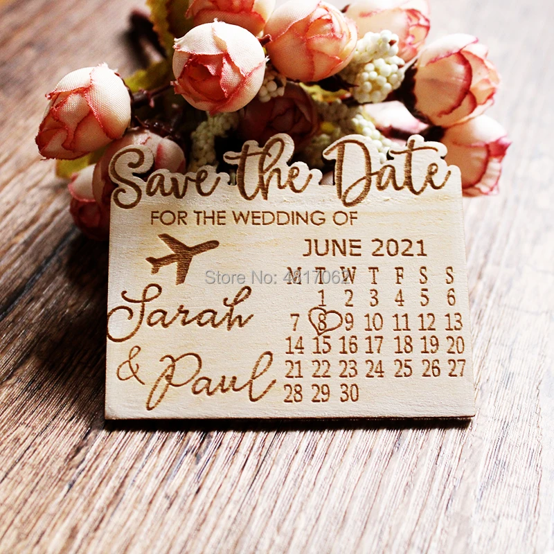 

Laser Cut Sav, Laser Cut Sav Calendar Save the Date Magnet, Wood Save the Date, Branch Save the Date, Custom Save the Date, Leaf