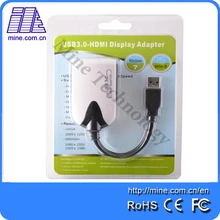 Цена USB 3,0 к HDMI видео дисплей адаптер 5 шт./партия