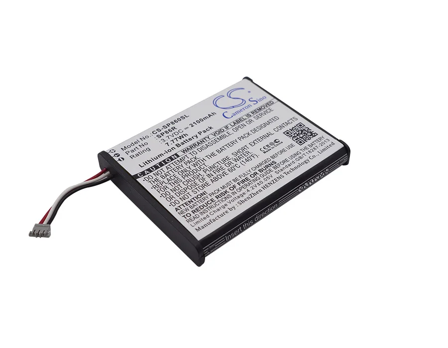 Аккумулятор Cameron Sino 2100mAh 4-451-971-01, SP86R для sony PCH-2007, PS Vita 2007, PSV2000