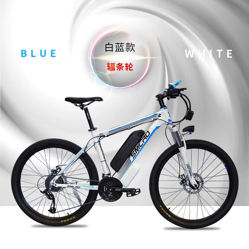 Cheap Can be customized Smlro 48v 15A 350W 26 Inch Motor-driven electric bike Bicycle Mountain Vehicle bicicleta electrica ebike 3