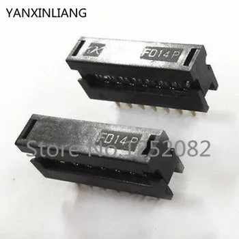 

10 pcs 2.54mm 2x7 Pin FD 14 Pin Male Header IDC Cable Transition Connector