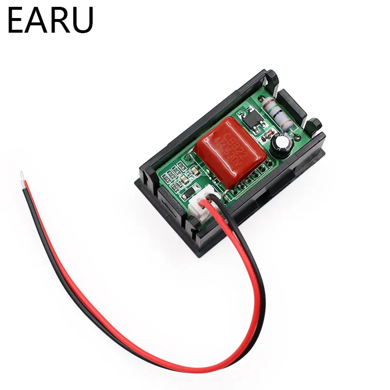 Фотовольтметр мини светодиодный дисплей цифровой измеритель напряжения