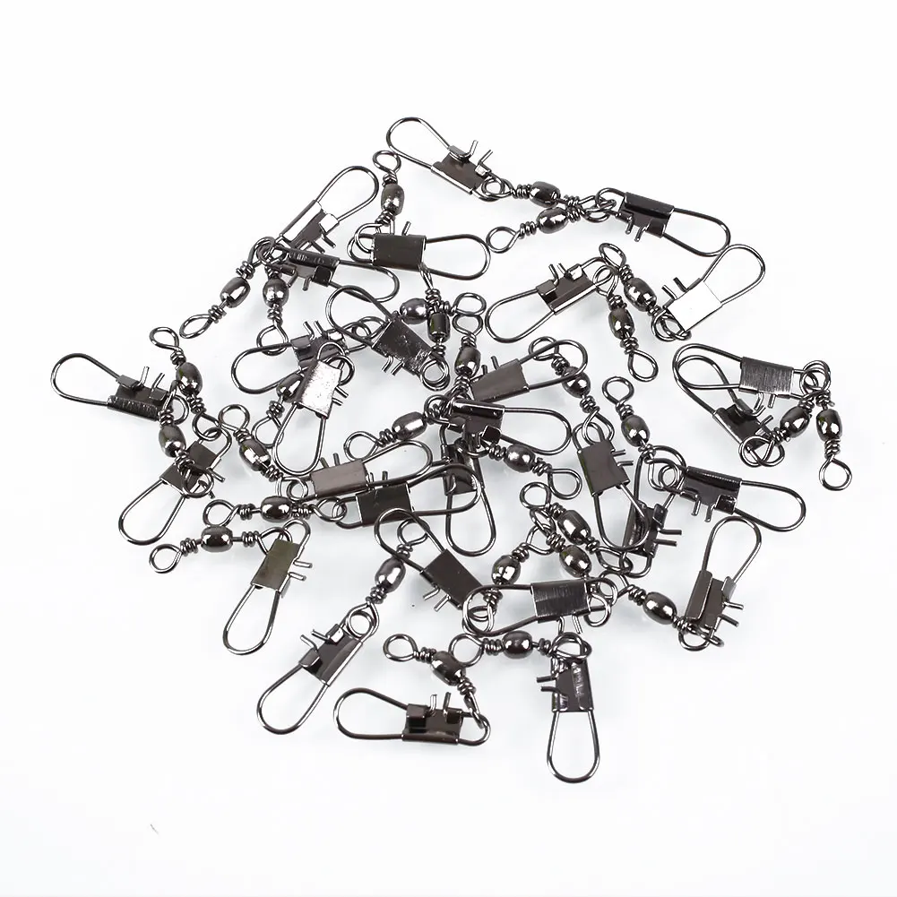 Защелки рыболовные 100 шт Поворотный замок